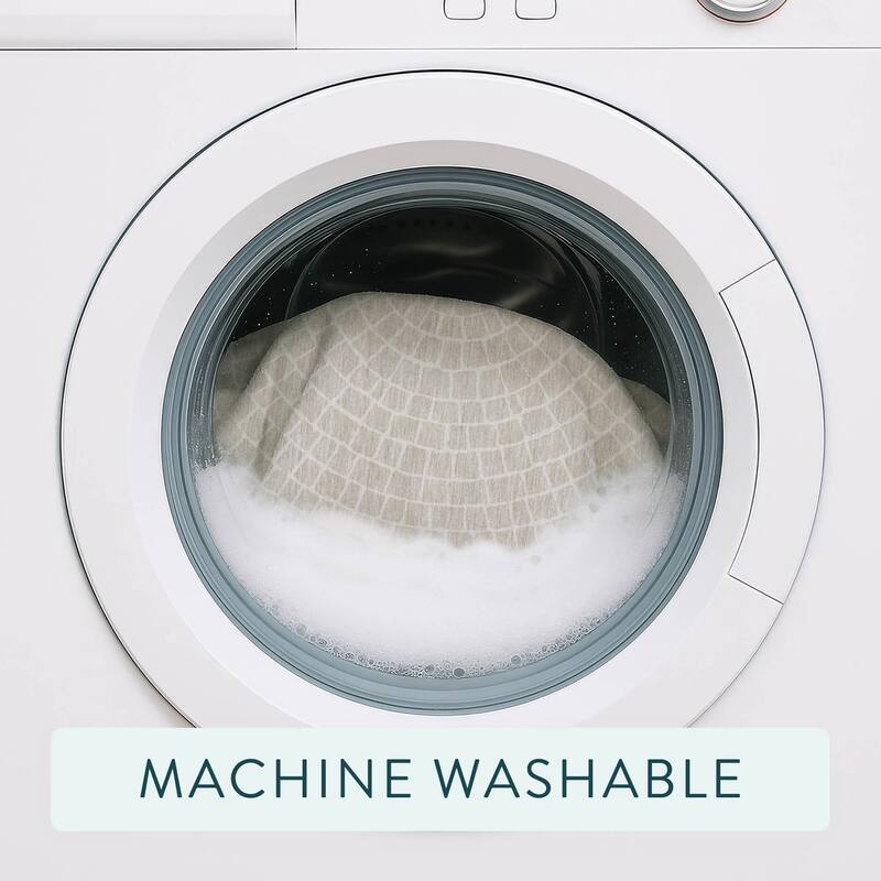 Machine Washable Indoor/ Outdoor Modern Gravity Chantille Rug