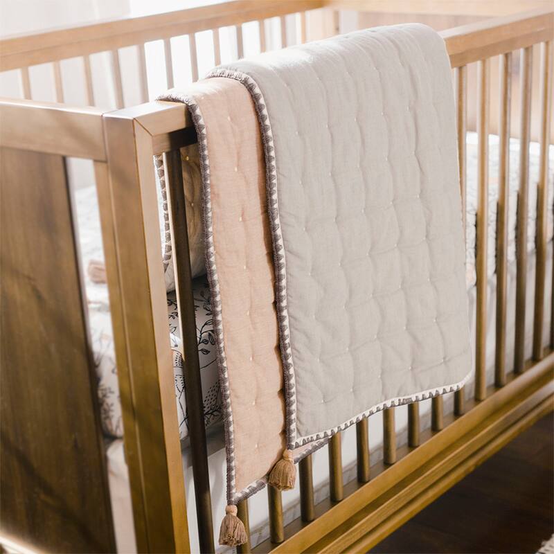 Crane Baby Quilted Blanket