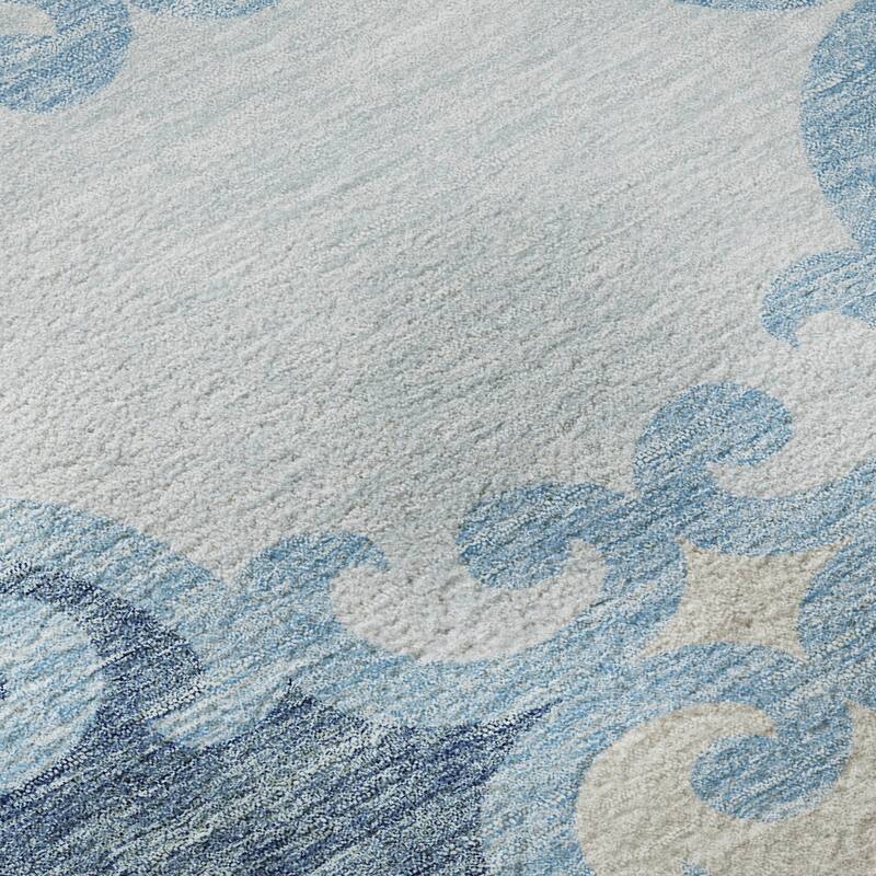 Premium Washable Super Soft Ornate Scroll Mayfield Rug
