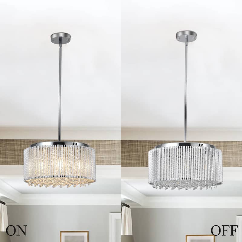 Crystal chandelier- don't have bulb