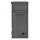 preview thumbnail 14 of 18, Queen Size Murphy Bed with USB Port and a Large Drawer, Folding Bed, Gray