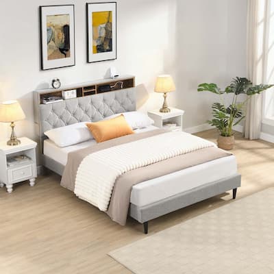 Versatile Platform Bed Frame with Extraordinary Features and Unrivaled Comfort