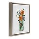preview thumbnail 12 of 34, Stupell Lilies In Retro Tin Framed Floater Canvas Wall Art, Design By Val Rhodes