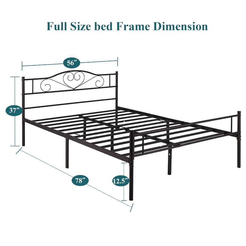 Taomika 3-Pieces Modern Bedroom Set with Brown Nightstand and Black Bed