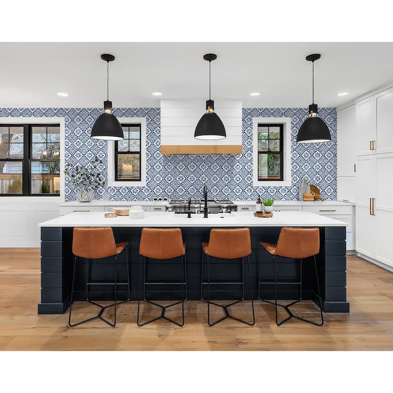 Luxe Haven Porto Tile Peel and Stick Wallpaper