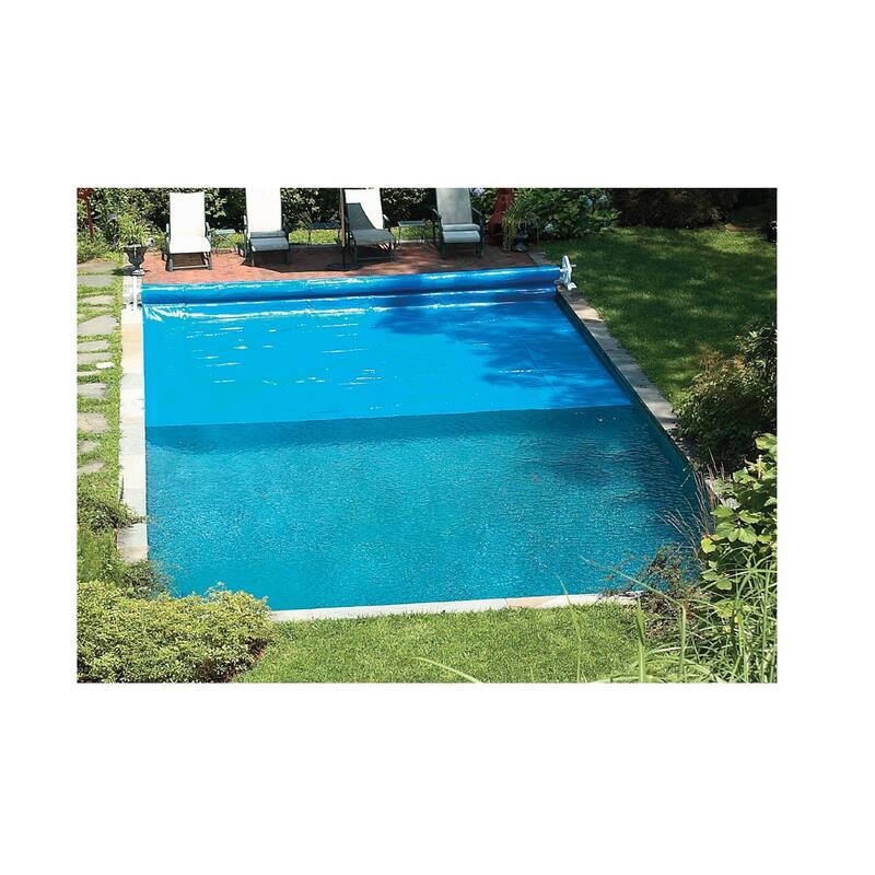 above ground swimming pool solar cover blanket reel up to 21' wide