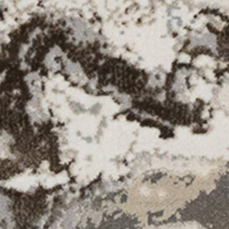 HomeRoots Abstract Modern Rectangle Area Rug - 5' X 8'