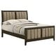 preview thumbnail 8 of 30, Wilkes 51-inch Upholstered Bed Dark Cocoa