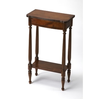 Handmade Butler Whitney Antique Cherry Console Table