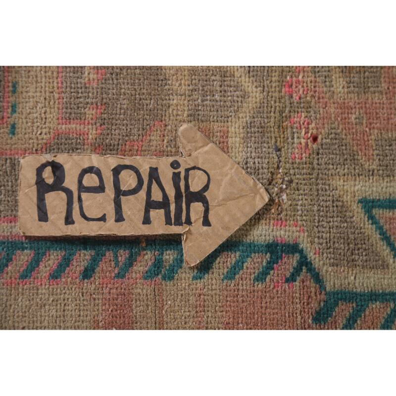 Hand Knotted Oriental 100% Wool Carpet Traditional Tribal Multi-Colored Ardebil Area Rug - 7' 4'' X 4' 0''