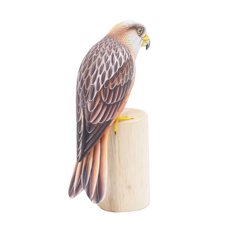 Novica Handmade Eagle Sunrise Wood Sculpture