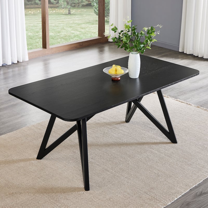 Roundhill Furniture Axler 5-Piece Dining Set