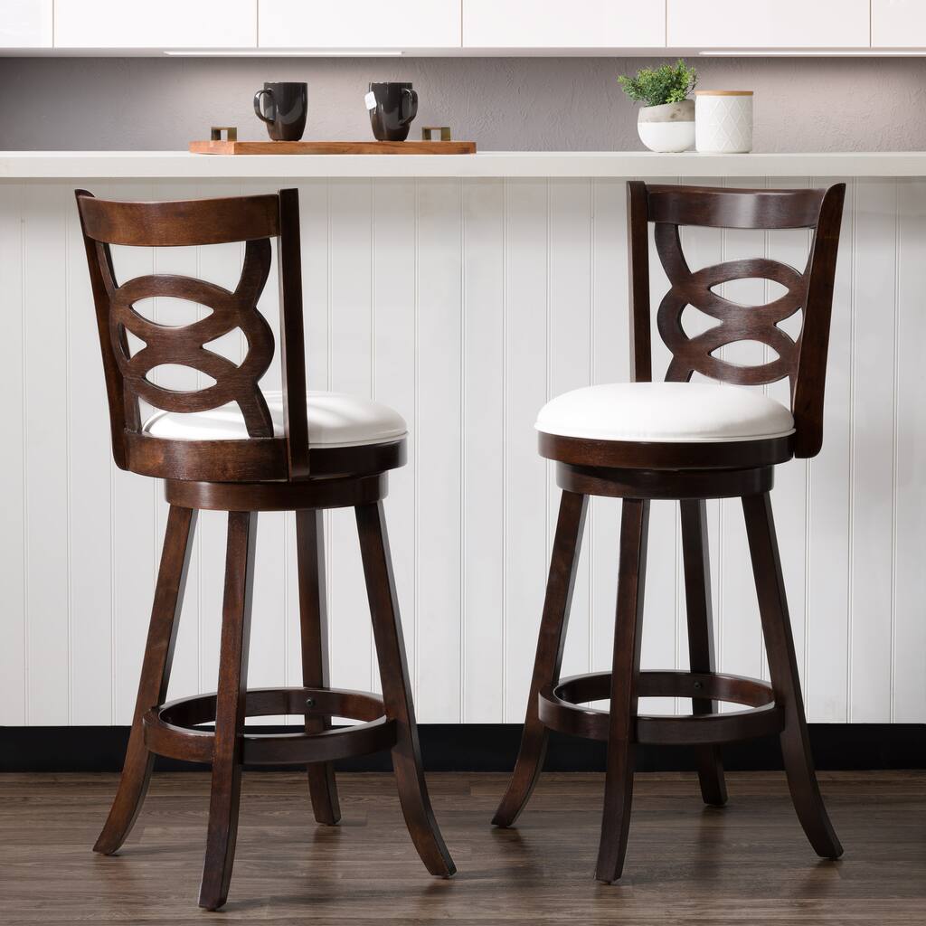 Wren Swivel Bar Height Stools (Set of 2)