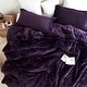 preview thumbnail 2 of 1, The Original Plush - Coma Inducer® Oversized Comforter Set - Midnight Purple
