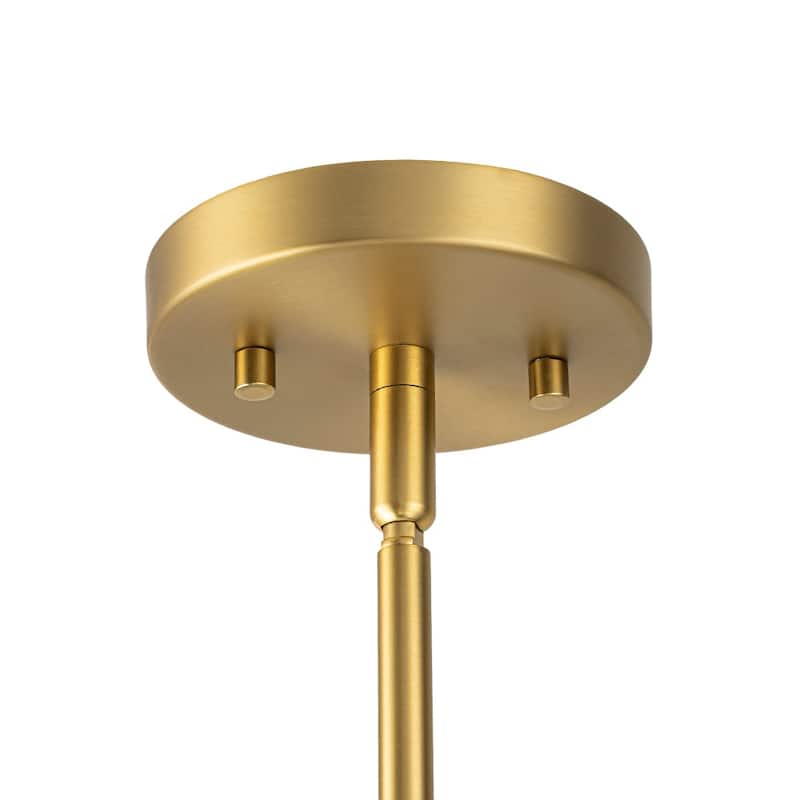 Mininalist 1-Light Single Glass Frosted Globe Pendant - 15.7in