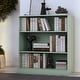 preview thumbnail 40 of 166, 100% Solid Wood 3-shelf Bookcase with Optional Doors by Palace Imports No Doors - Sage