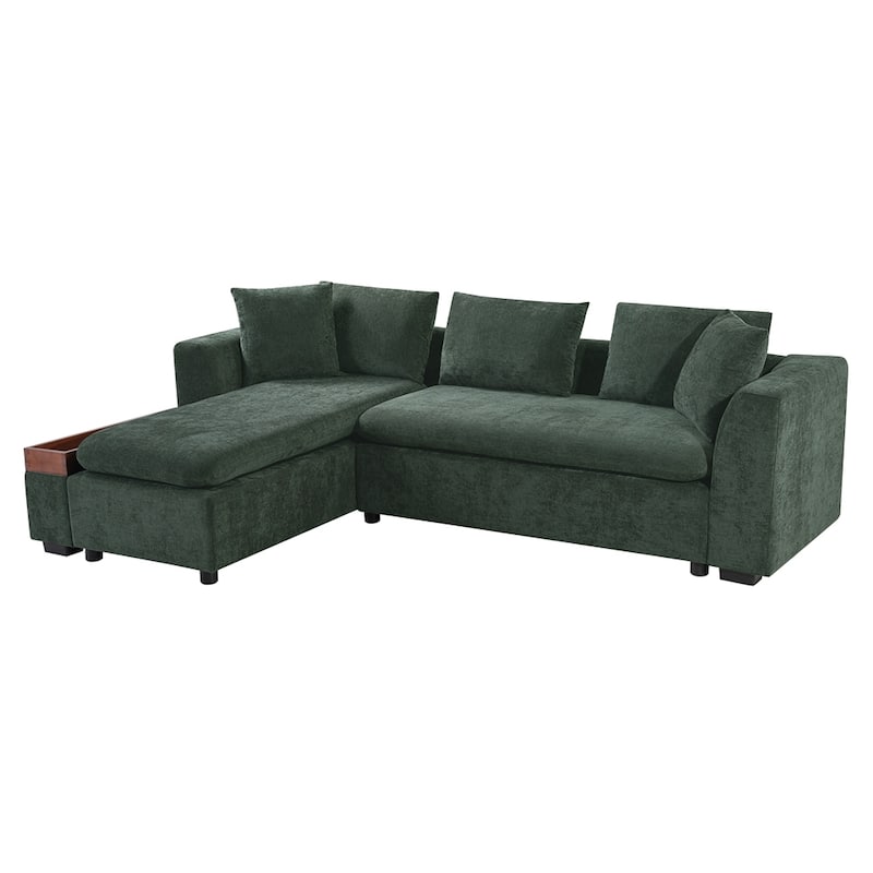 Sectional Sofa 93.7 Inch L-shaped Sofa Upholstered Sofa Couch