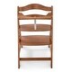 preview thumbnail 5 of 6, hauck AlphaPlus Grow Along Walnut Wooden High Chair, Tray & Deluxe Cushion, Grey - 16.5