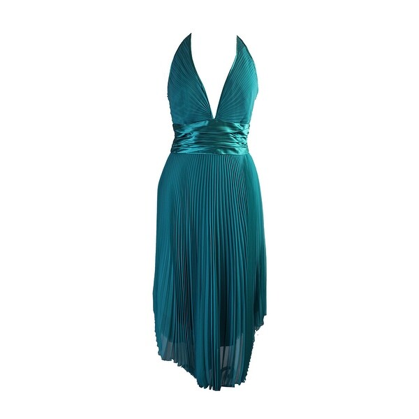 low back halter dress