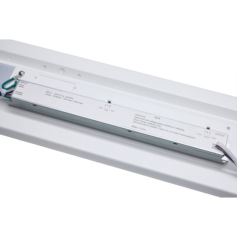 15/20/25 Watt LED 2 Foot Retrofit Strip Light 35K/4K/5K CCT Selectable 120-277 Volt