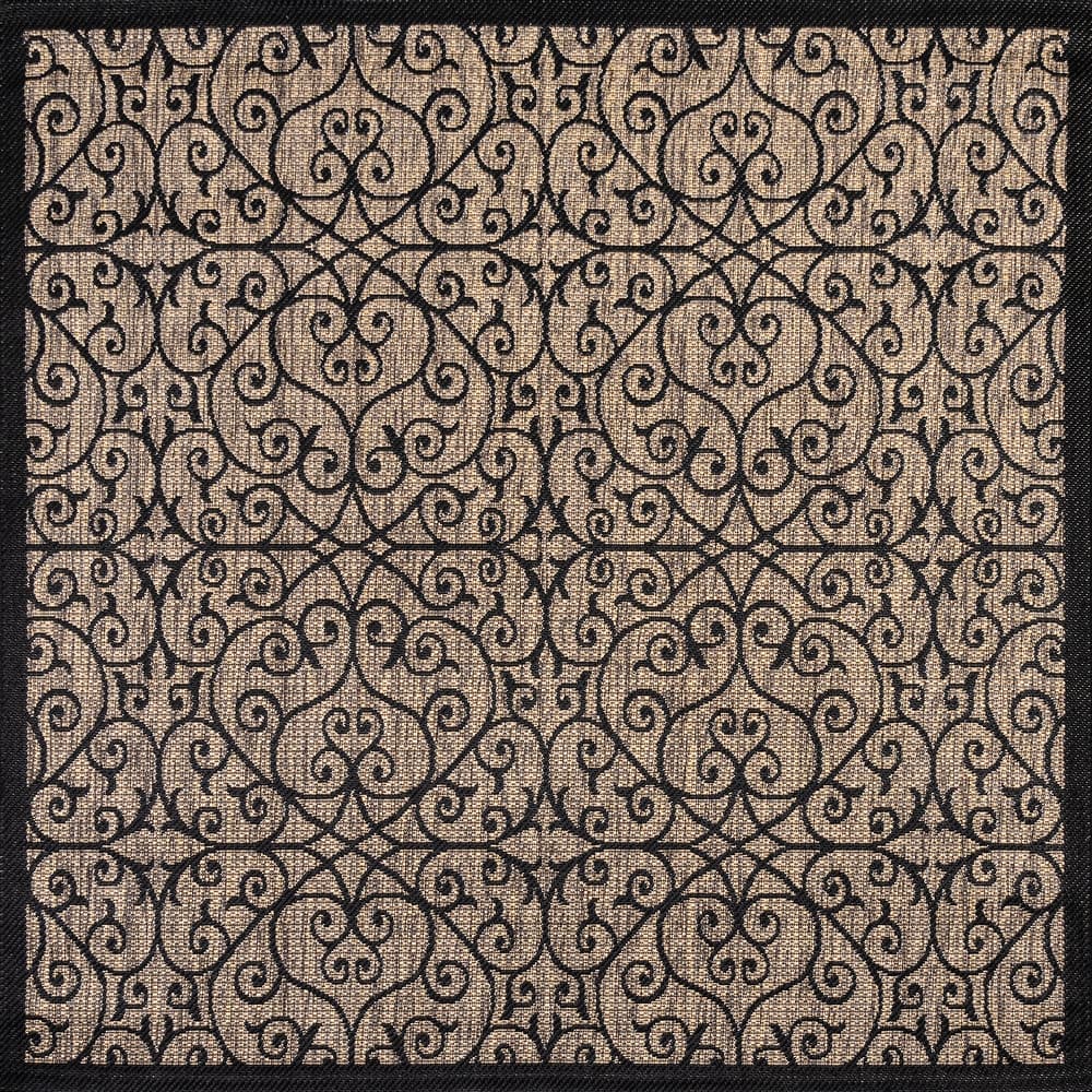 JONATHAN Y Ourika Textured Weave Indoor/Outdoor Area Rug