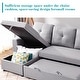 preview thumbnail 7 of 7, Reversible Pull out Sleeper L-Shaped Sectional Storage Sofa Bed