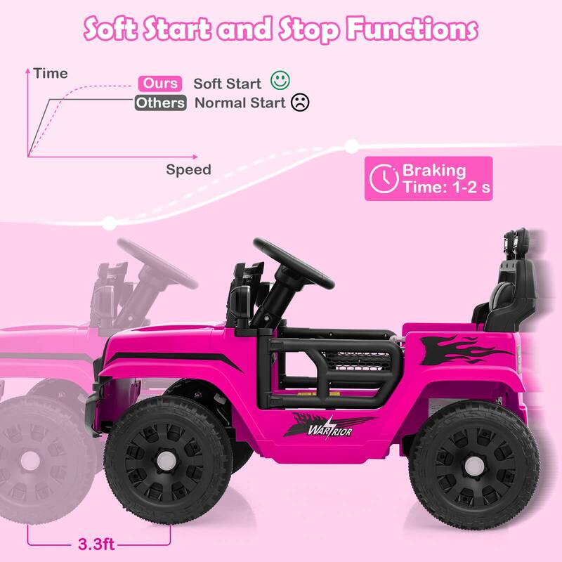 Costway 12V Kids Ride on Truck Car Battery Powered Electric Vehicle - See Details