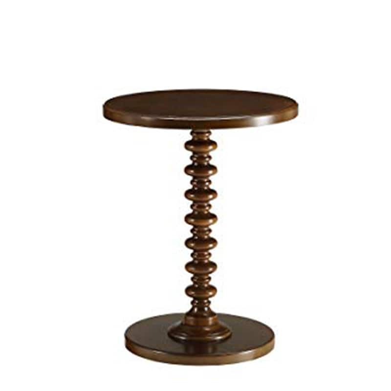 Astonishing Side Table With Round Top - 22 H x 17 W x 17 L Inches