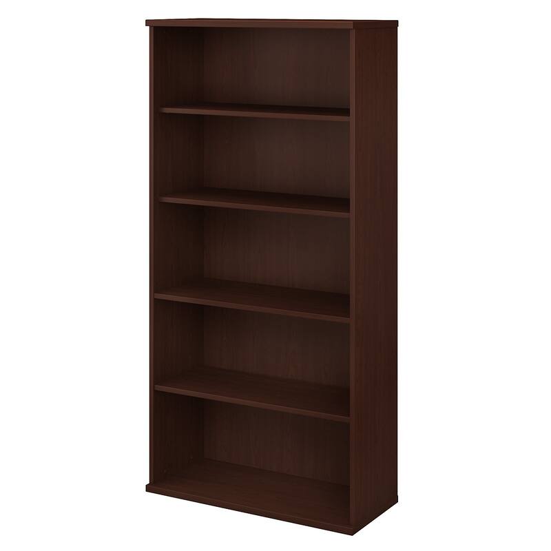 Studio C Tall 5 Shelf Bookcase Bookshelf Organizer by Bush Furniture