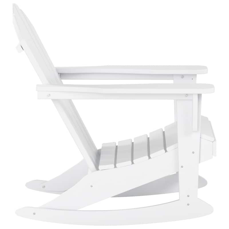 Polytrends Laguna Hdpe All Weather Outdoor Patio Rocking Chair (Set of 2)