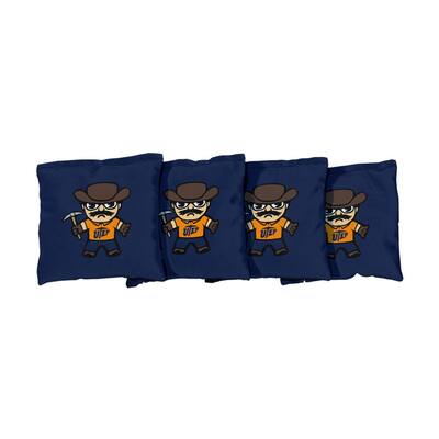 Texas El Paso Miners UTEP Tokyodachi Blue Cornhole Bags
