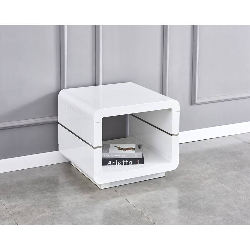 Best Quality Furniture Modern High Gloss Coffee Table and End Table