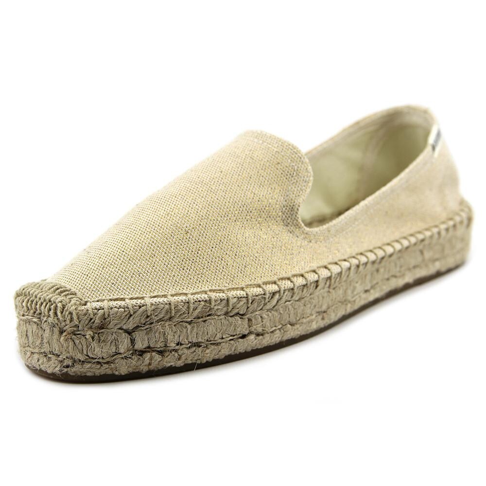 soludos gold espadrilles