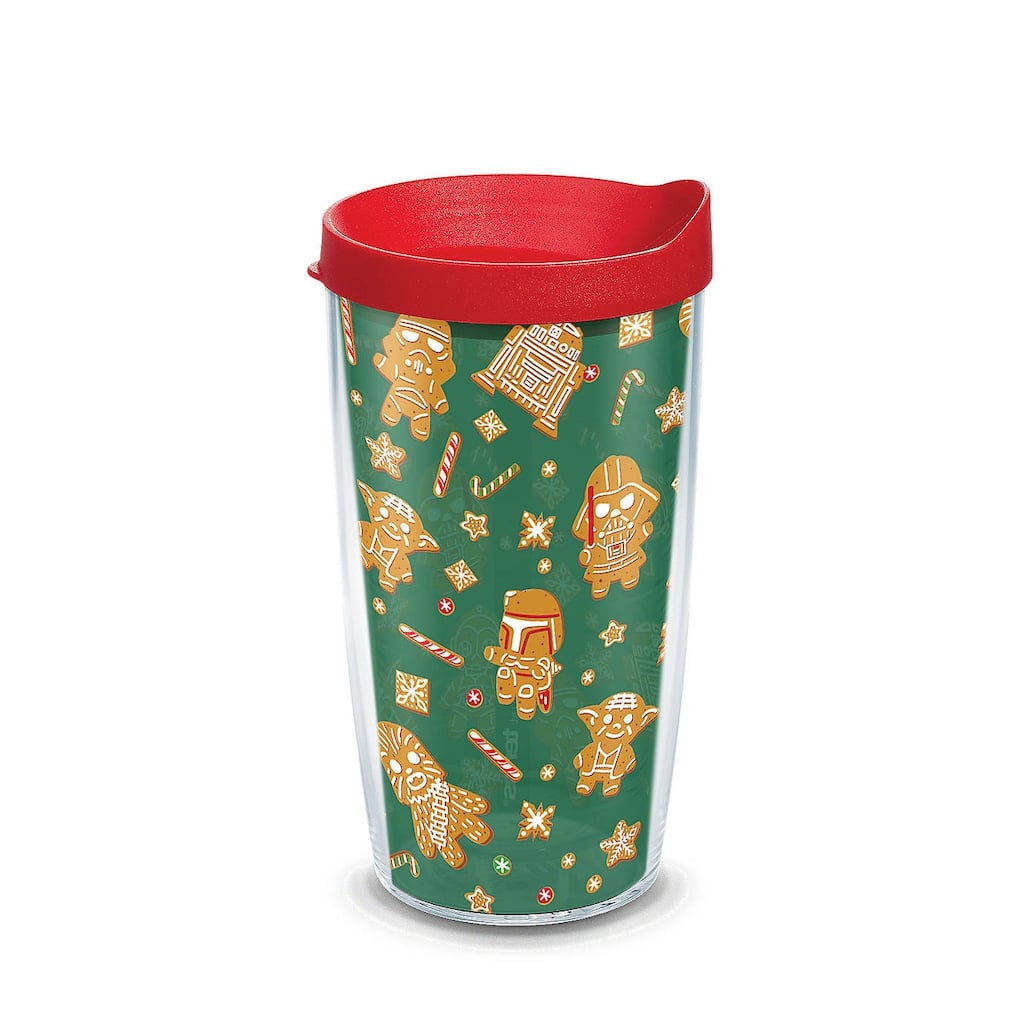 Tervis Star Wars Christmas Holiday Wookies Made in USA Double Walled Insulated Travel Tumbler, Classic - 16oz