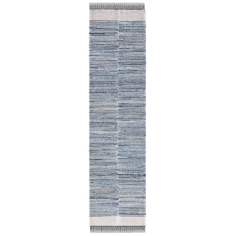 SAFAVIEH Handmade Kilim Rahel Stripe Wool & Jute Rug