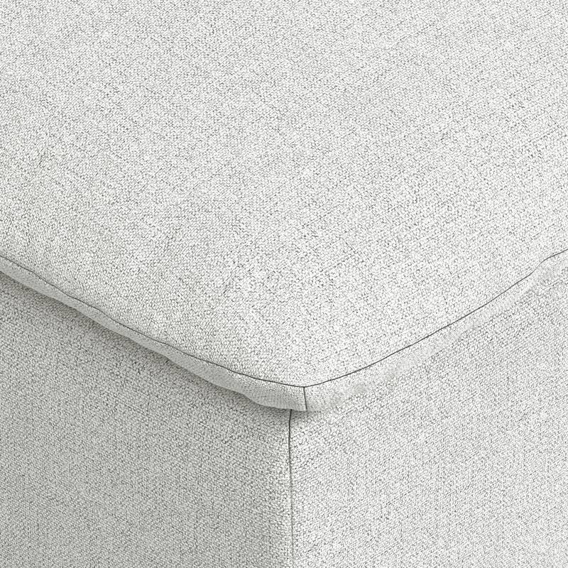 WYNDENHALL Marlee Ottoman in Velvety Chenille Performance Fabric