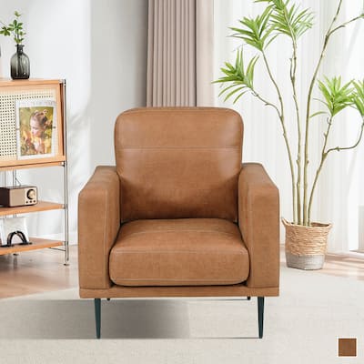 Antler Polished Microfiber Living Room Chair