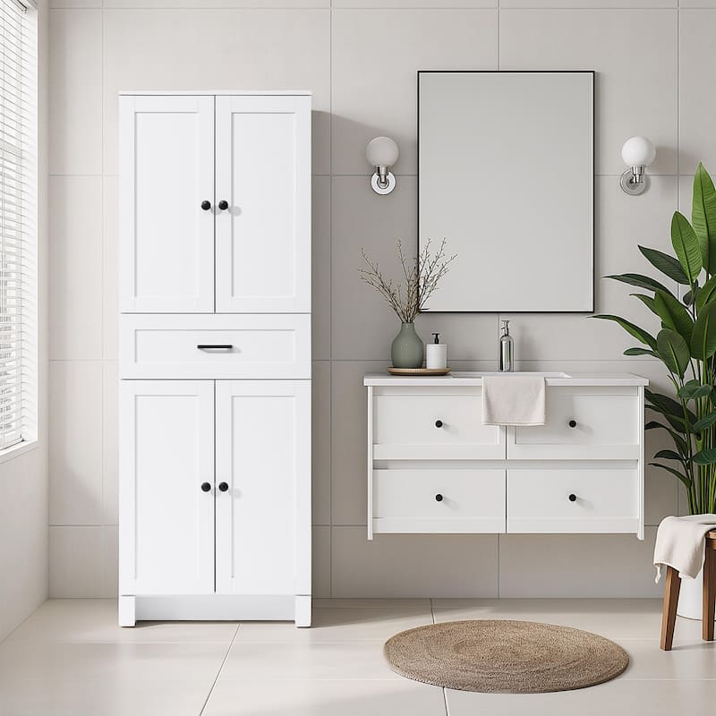 Fresco 24-28 Inch Bath Storage Cabinet