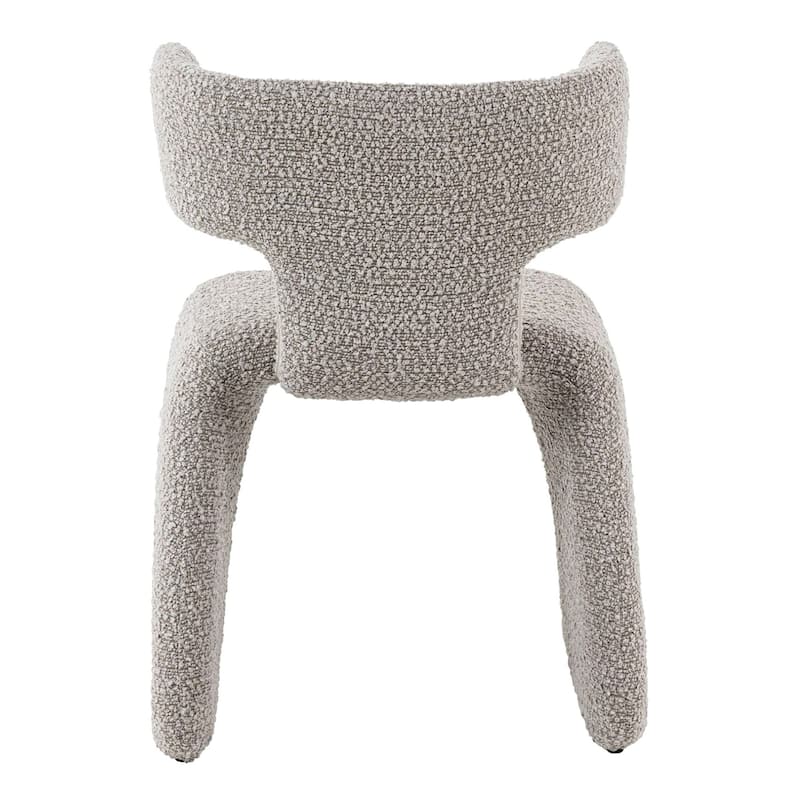 Modrest Bergman Modern Off-White Fabric Dining Chair