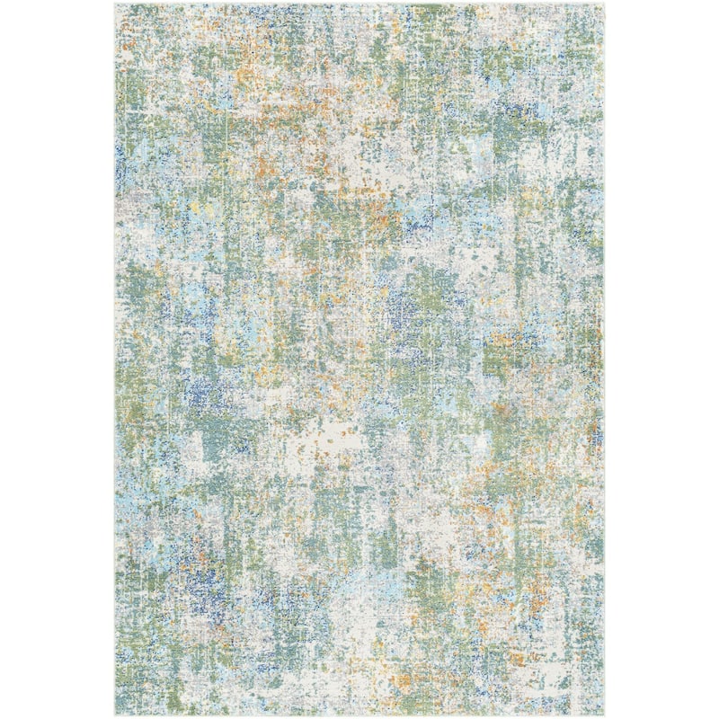 Livabliss Bodrum Casual Abstract Indoor/Outdoor Area Rug
