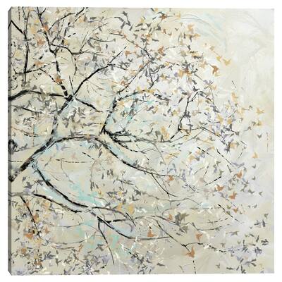 Changing Seasons Gold by Studio Arts Canvas Art Print