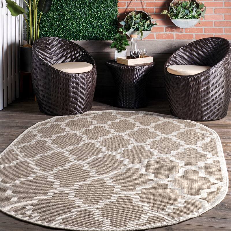 Nuloom Outdoor Moroccan Trellis Area Rug