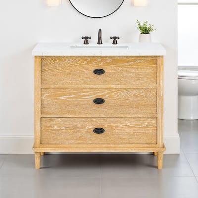 37'' Ferndale Bathroom Vanity with Engineered Stone Top