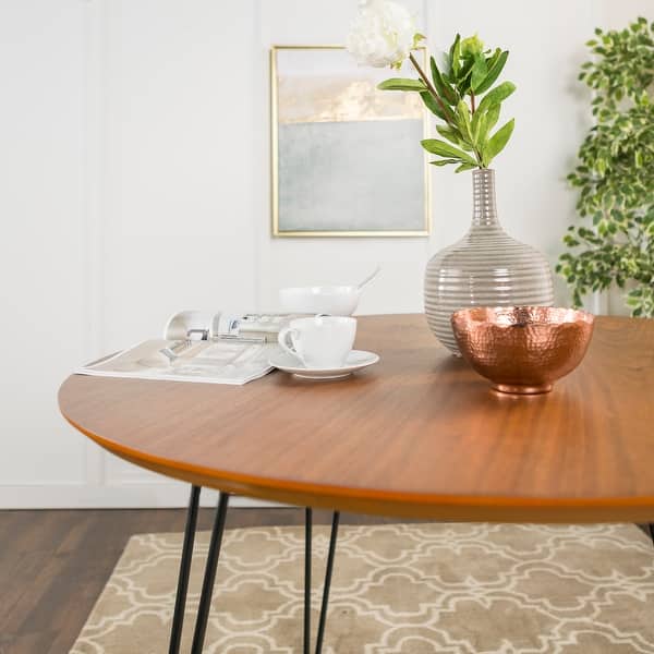 Carson Carrington Charlottenberg 46 Inch Round Walnut Dining Table On Sale Overstock 23122802