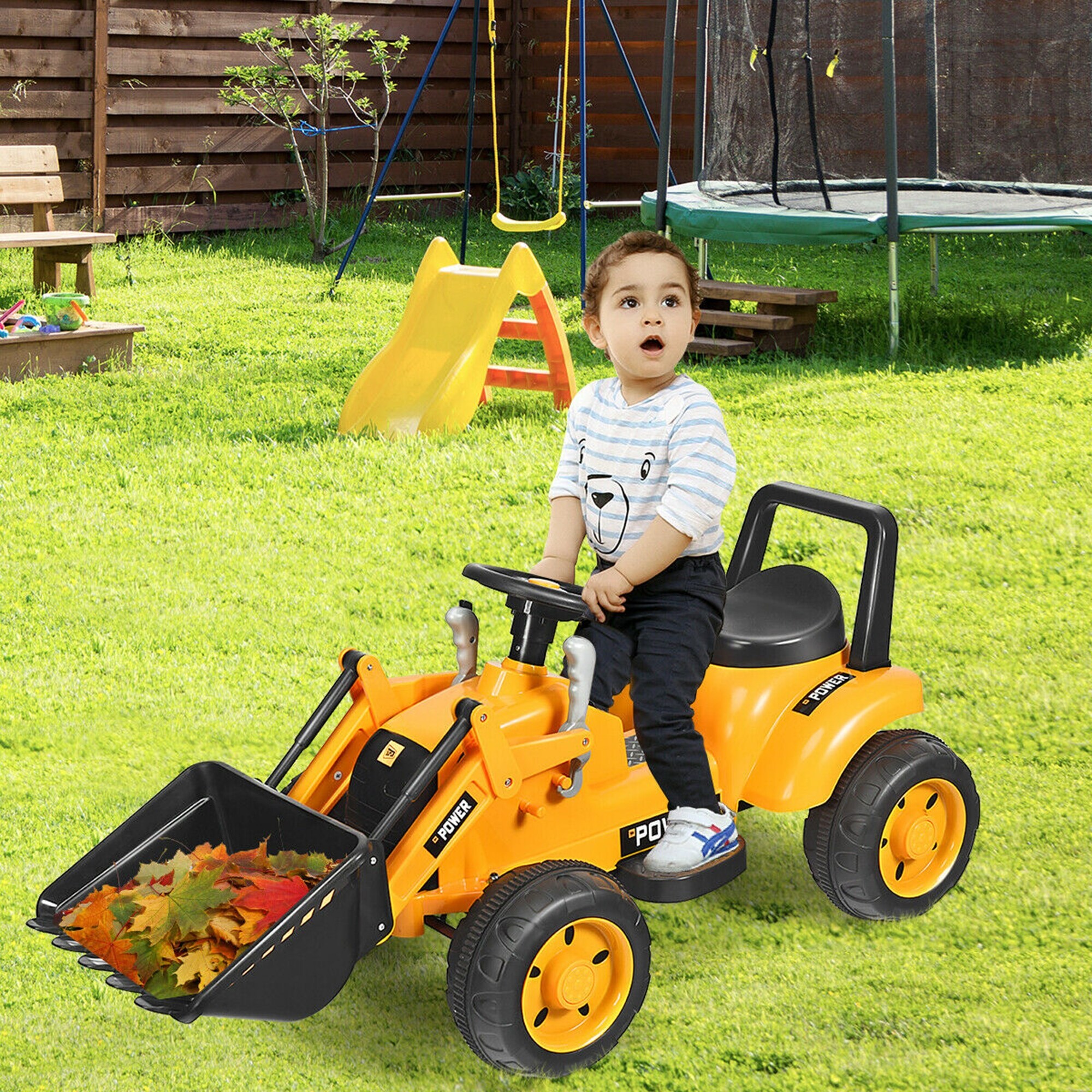 Jcb electric ride on digger new arrivals