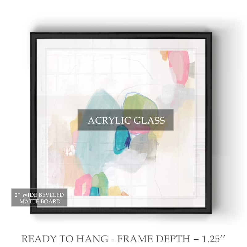 Candy Jacket II -Black Framed Print