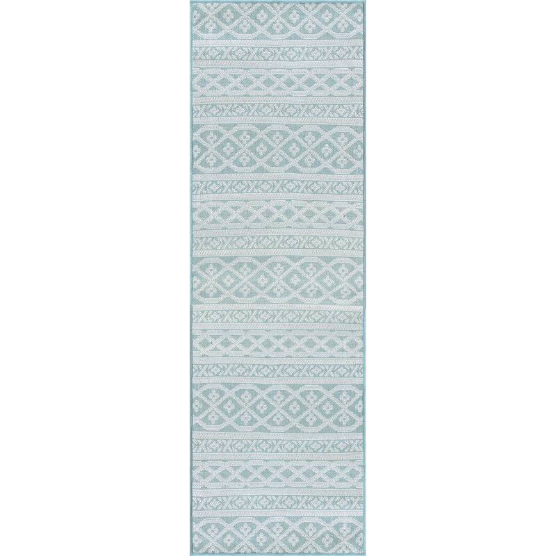 Vision Coastal Stripe Indoor/Outdoor Area Rug