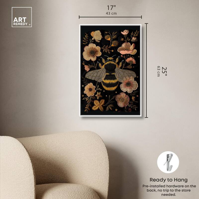 Honeyed Herald II Canvas by Art Remedy