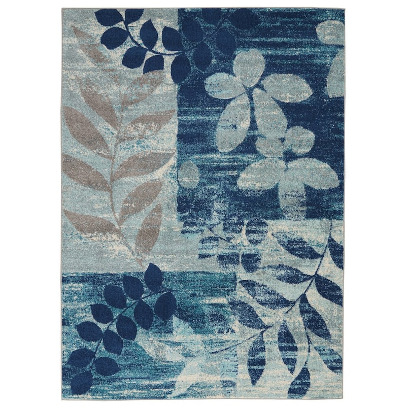 Foyew Power Loomed Stain Resistant Area Rug By HomeRoots - 108' X '72' X '0.5