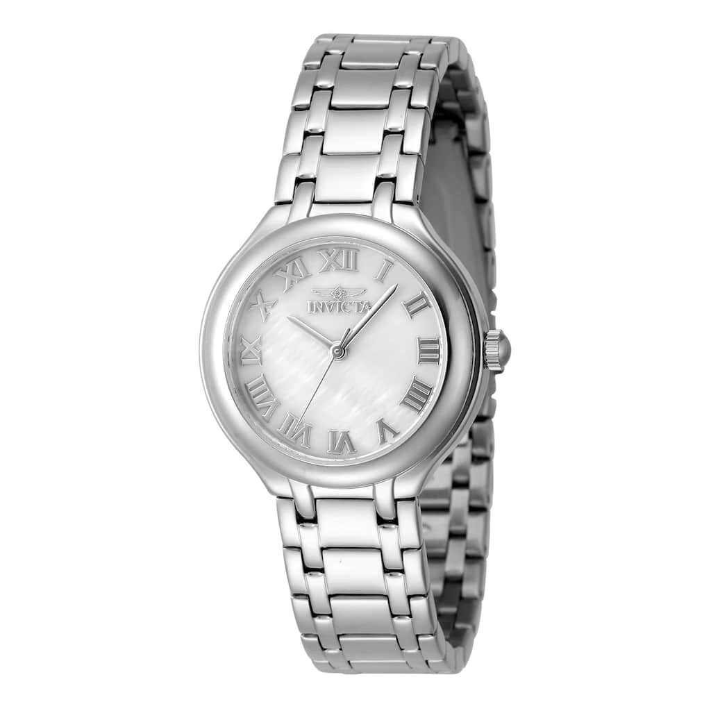 Invicta Women's 48230 Wildflower Quartz 3 Hand White Dial Watch